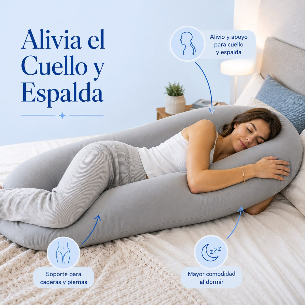 Dream™ — Almohada Ergonómica de Descanso
