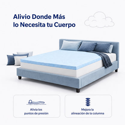 Nuvora Flex® | Cubrecolchón Adaptable